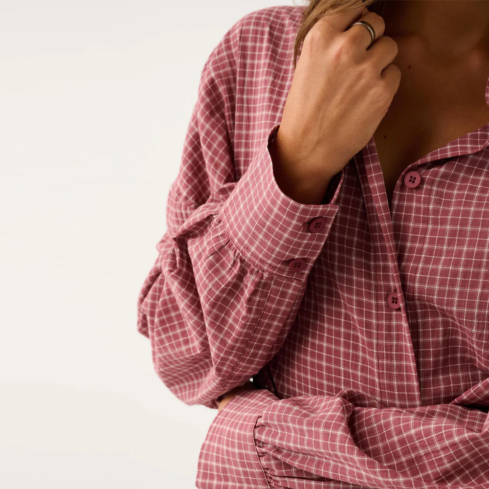 Darby Shirt - Mulberry - Image 4