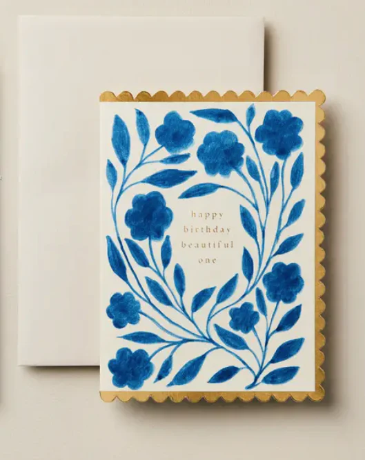 Delft Flora Card