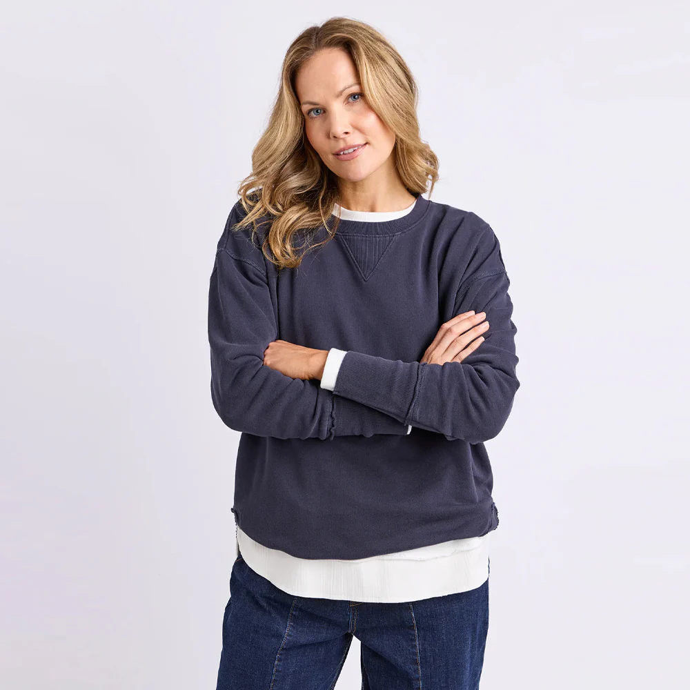 Delilah Crew - Navy - Image 4