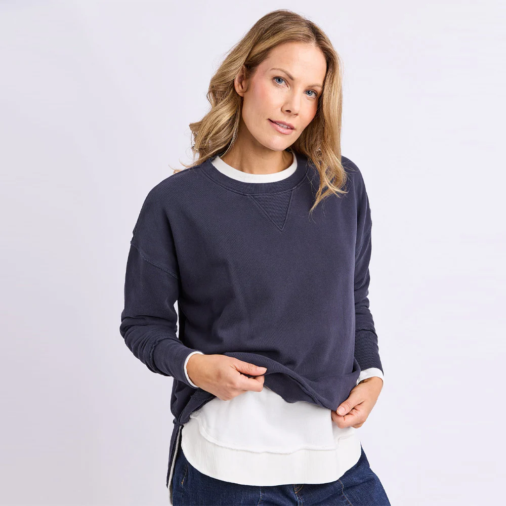 Delilah Crew - Navy - Image 6