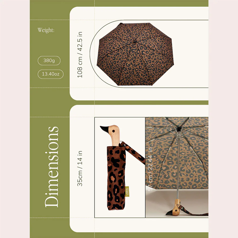 Duck Umbrella - Leopard - Image 5