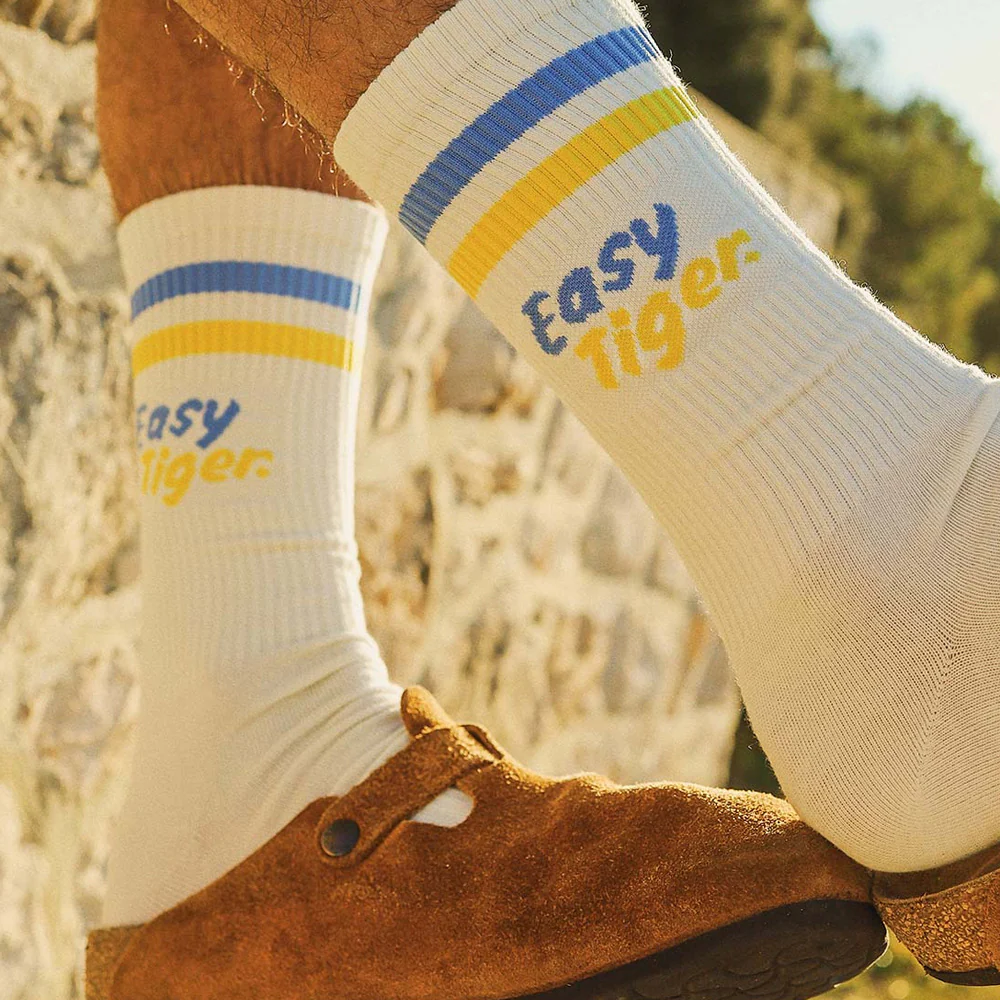 Easy Tiger Socks - Mustard