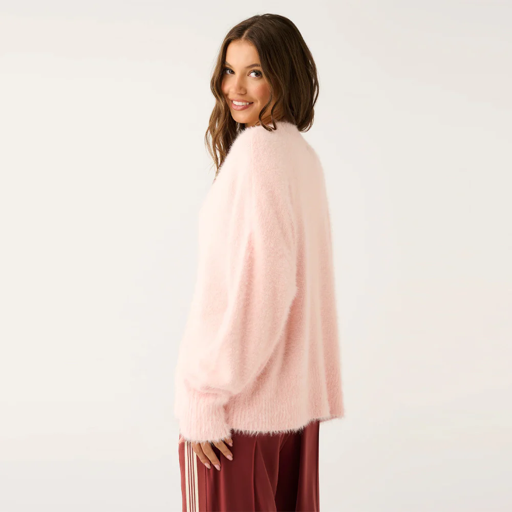 Emmie Knit Sweater - Blush - Image 4