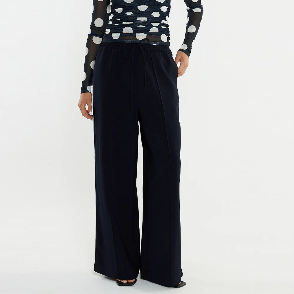 Eva Side Seam Pant - Navy - Image 3