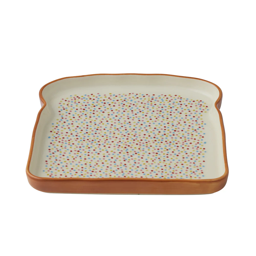Fairy Bread Ceramic Plate
