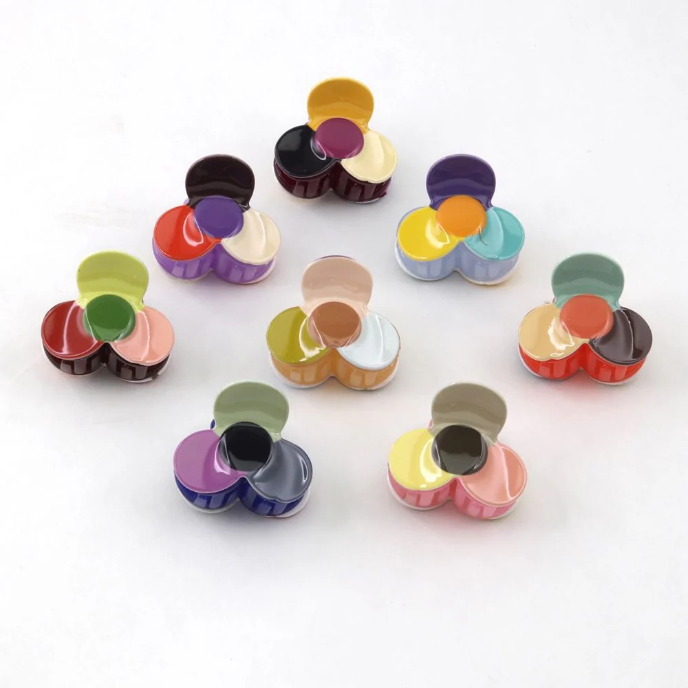 Assorted Flower Mini Hair Clip