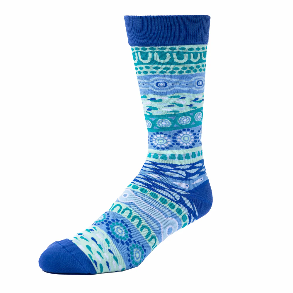 Flowing Water - Men's Socks
