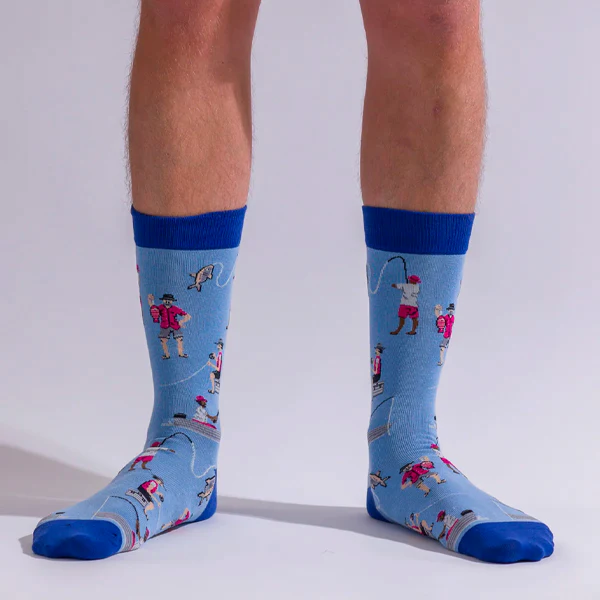 For A Fisherman's Foot - Men's Socks - Image 3
