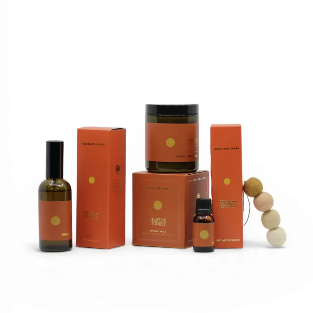 Forager Candle - Cedarwood, Lemongrass + Patchouli - Image 2