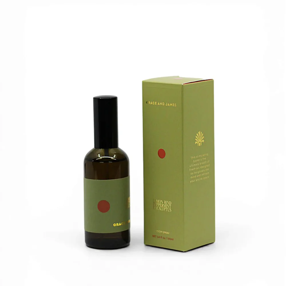 Forager Room Spray - Lemon Rind, Peppermint + Eucalyptus