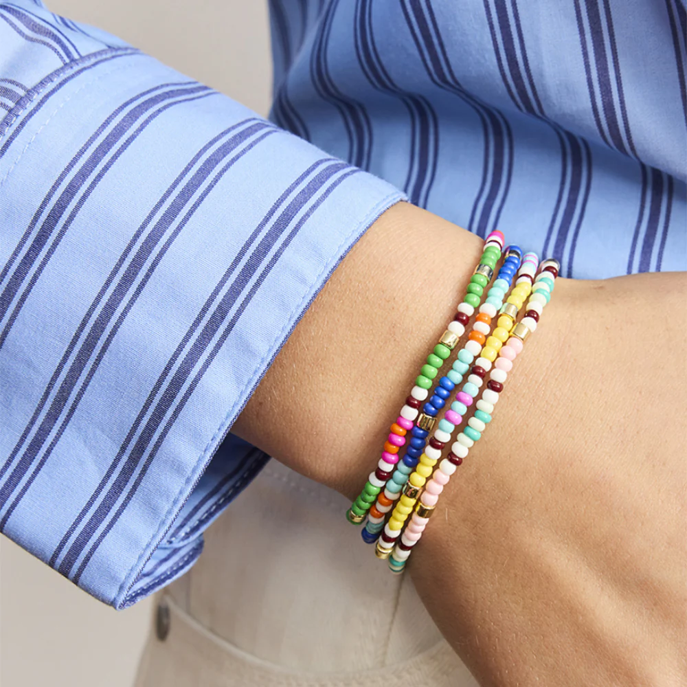 Four Set Beaded Bracelets - Image 2