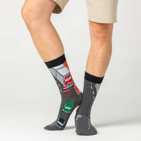 Got A Big Rig? - Men's Socks - Image 2
