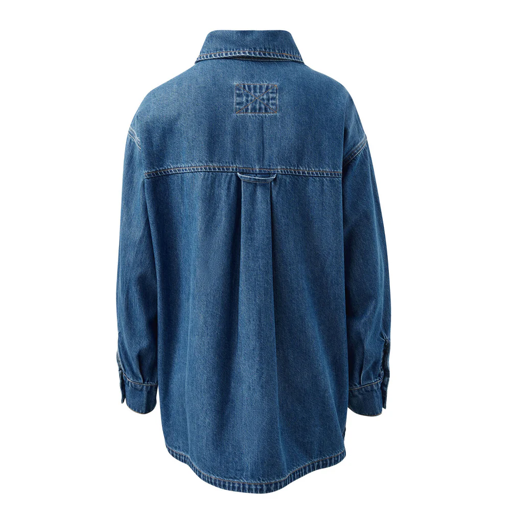Gwynne Shirt - Fresh Indigo - Image 6