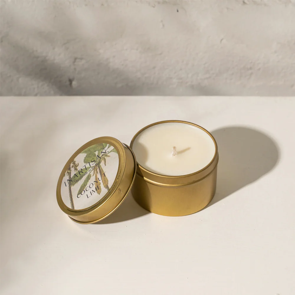 Travel Tin Candle - Coconut + Lime
