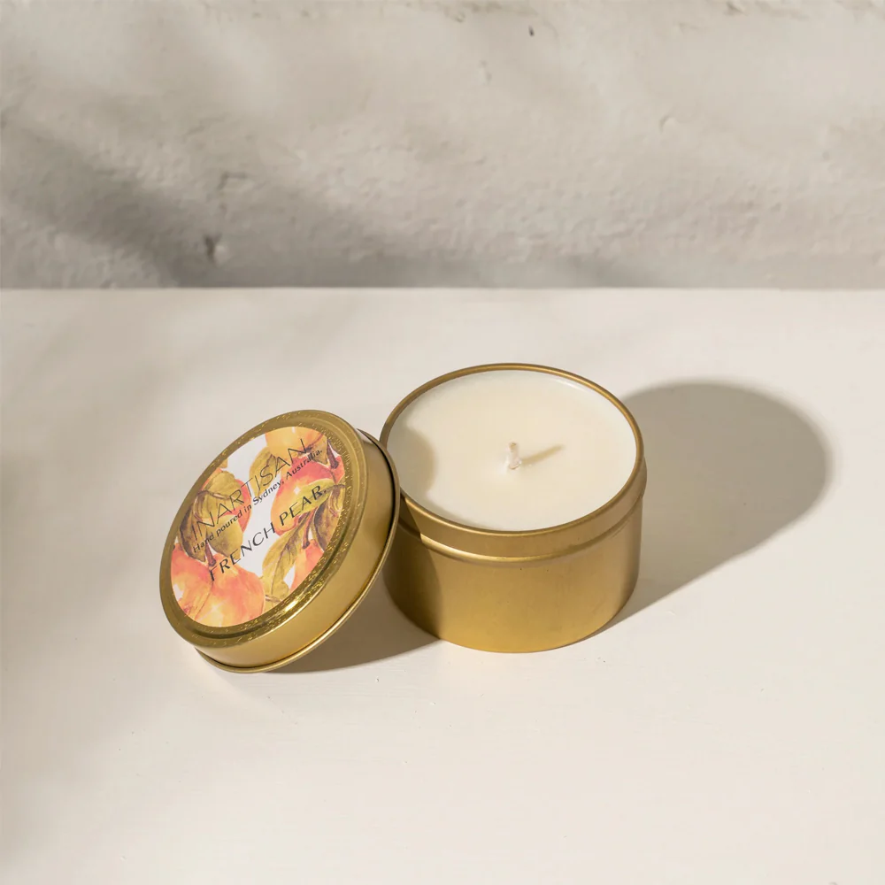Travel Tin Candle - French Pear