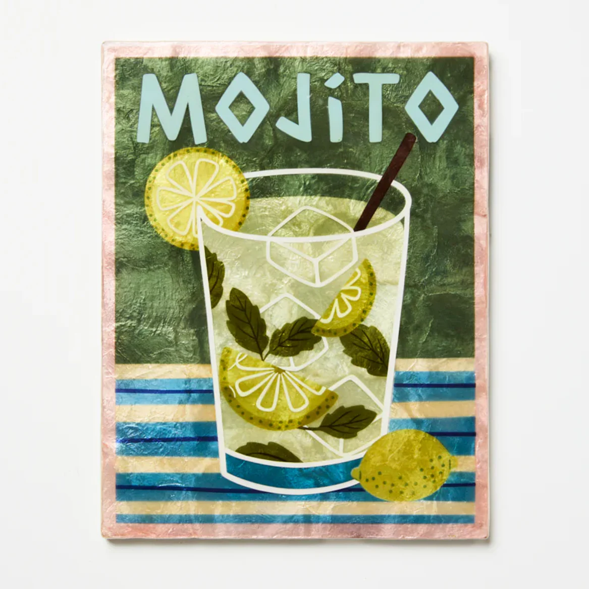 Happy Hour Mojito Wall Tile