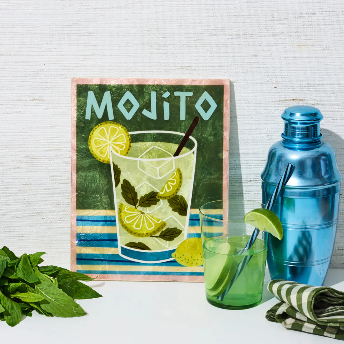 Happy Hour Mojito Wall Tile - Image 2