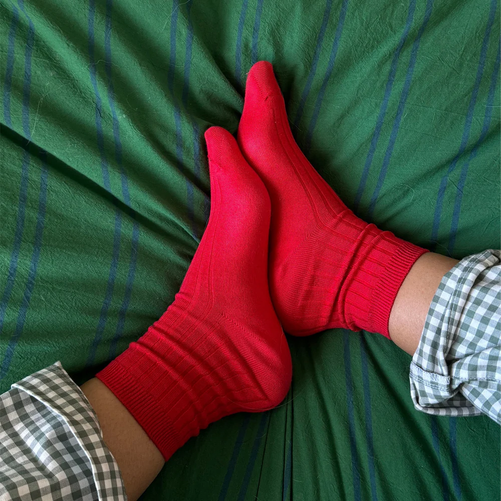 Her Socks - Classic Red - Image 2