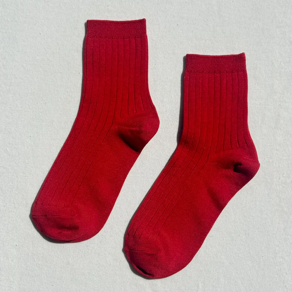 Her Socks - Classic Red - Image 3