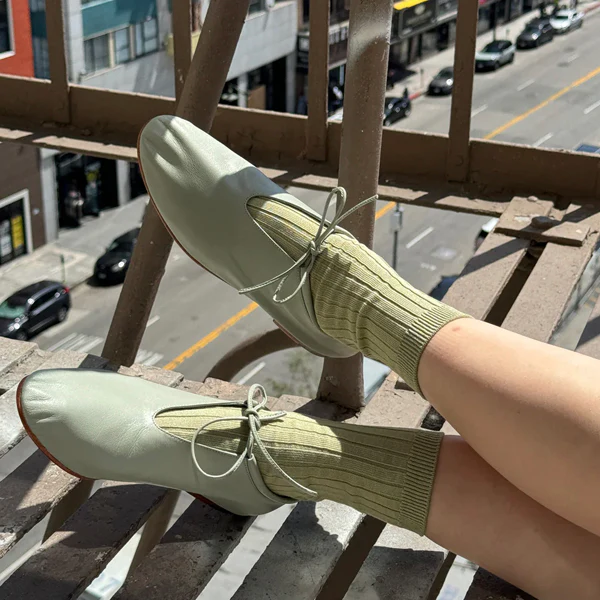 Her Socks - Avocado - Image 2