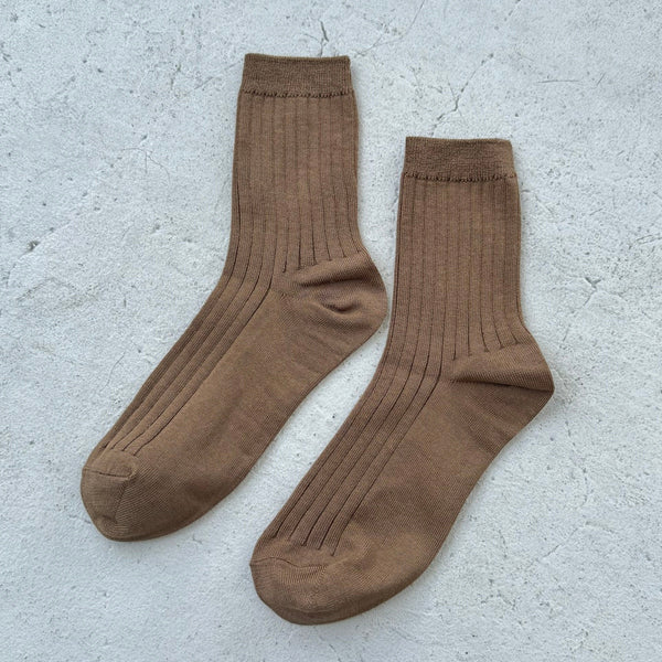 Her Socks - Dark Tan - Image 2