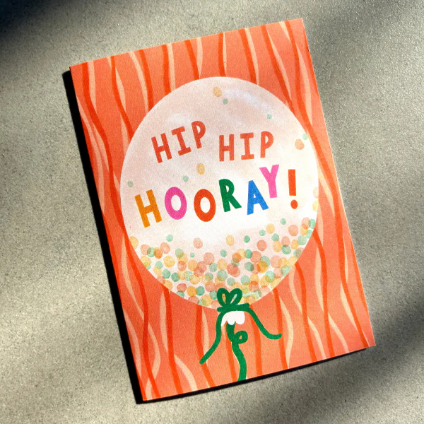 Hip Hip Hooray Birthday Card - Image 2