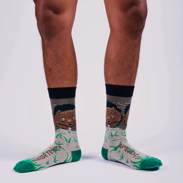 If Burrowed, Please Return - Men's Socks - Image 2