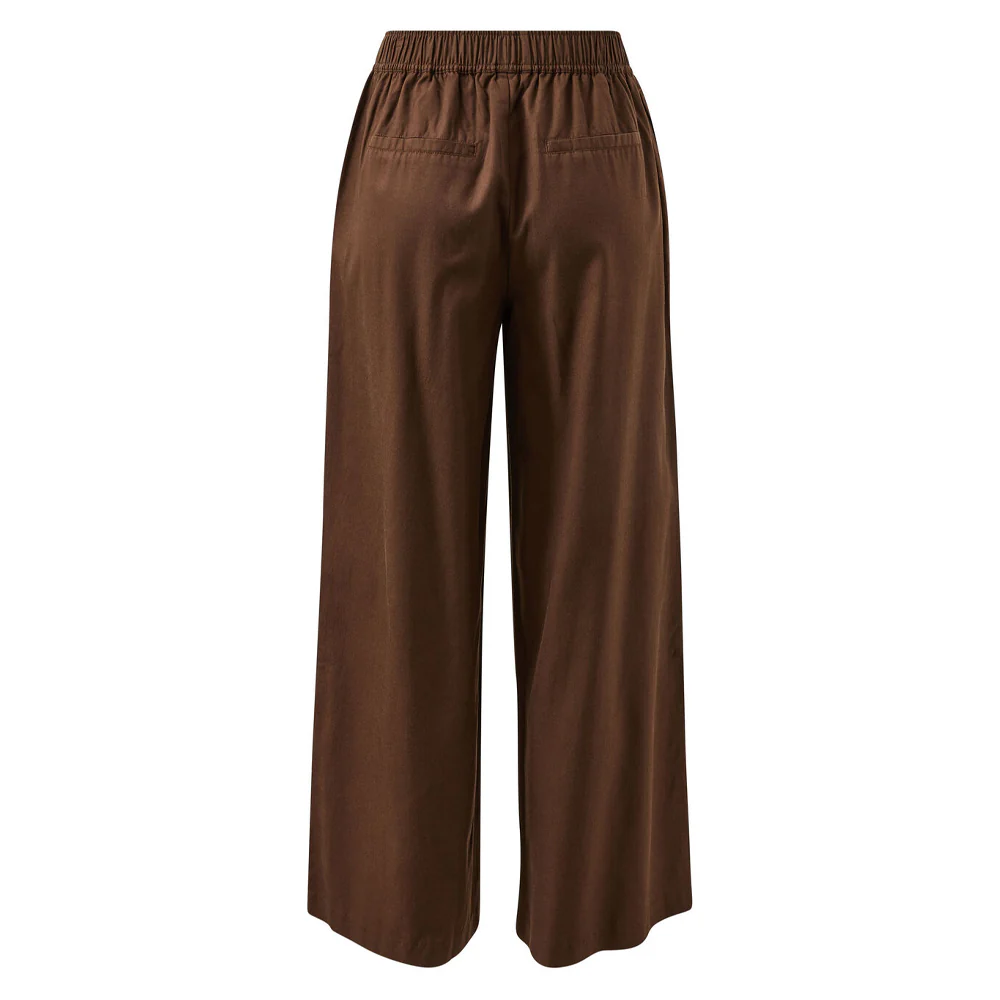 Izzie Pinstitch Pant - Chocolate - Image 5