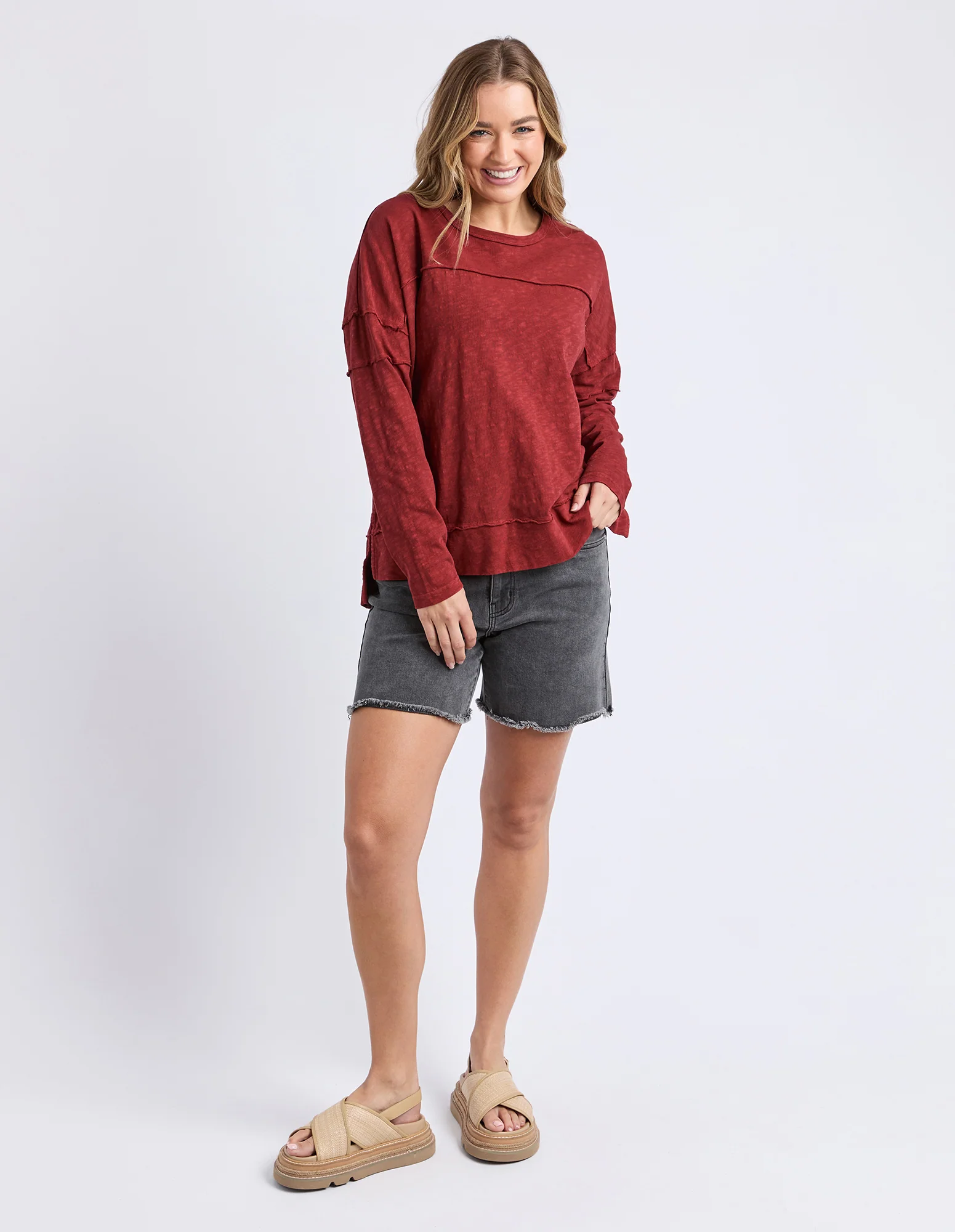 Jayne Throw On Top - Russet Brown - Image 5