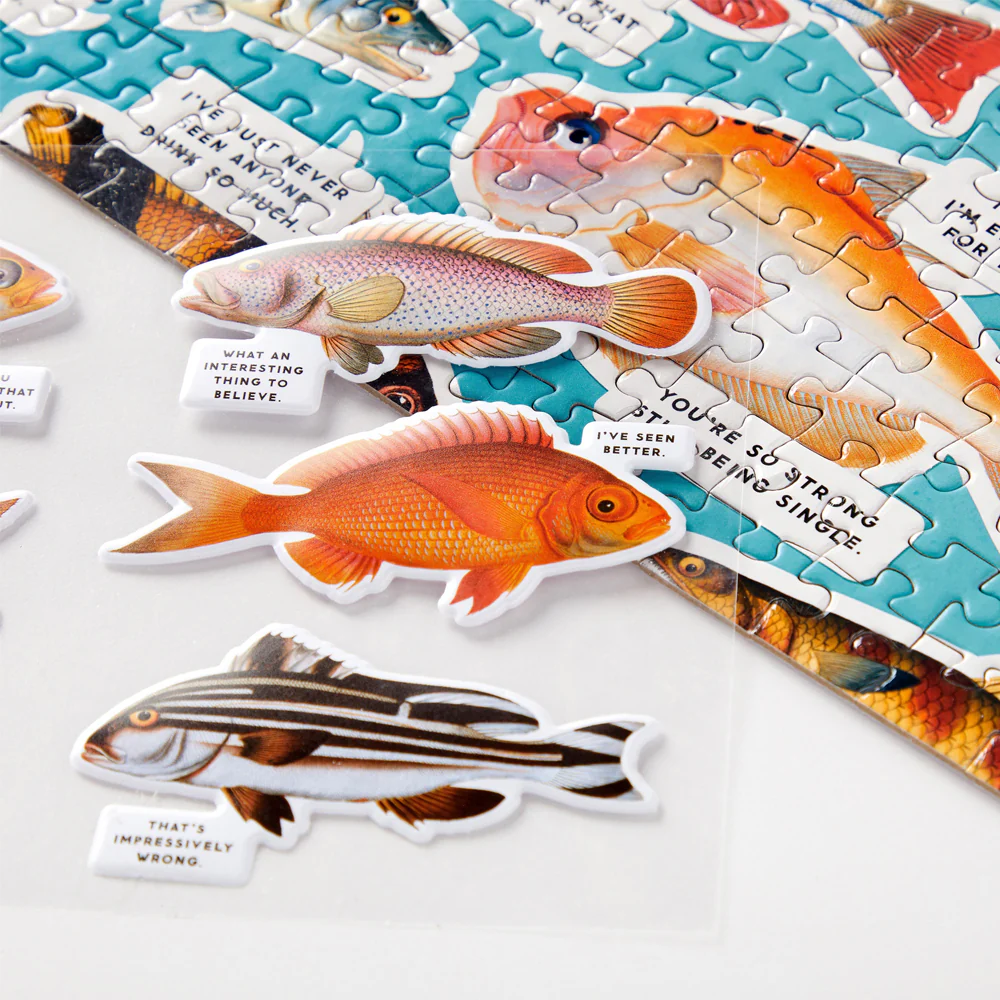 Judgy Fish 1000 Piece Puzzle - Image 4