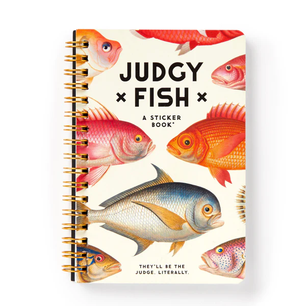 Judgy Fish Sticker Book