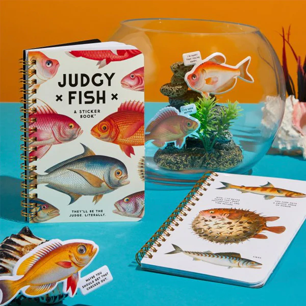 Judgy Fish Sticker Book - Image 5