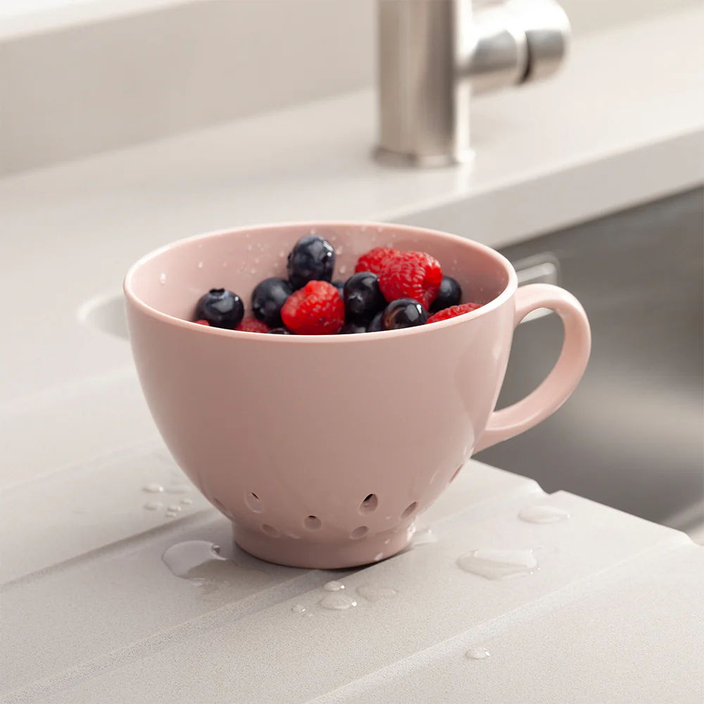 Keep It Handy Berry Colander - Pink - Image 3