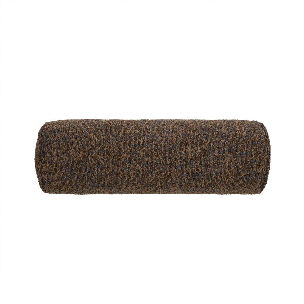 Koba Boucle Bolster Cushion - Brown - Image 3