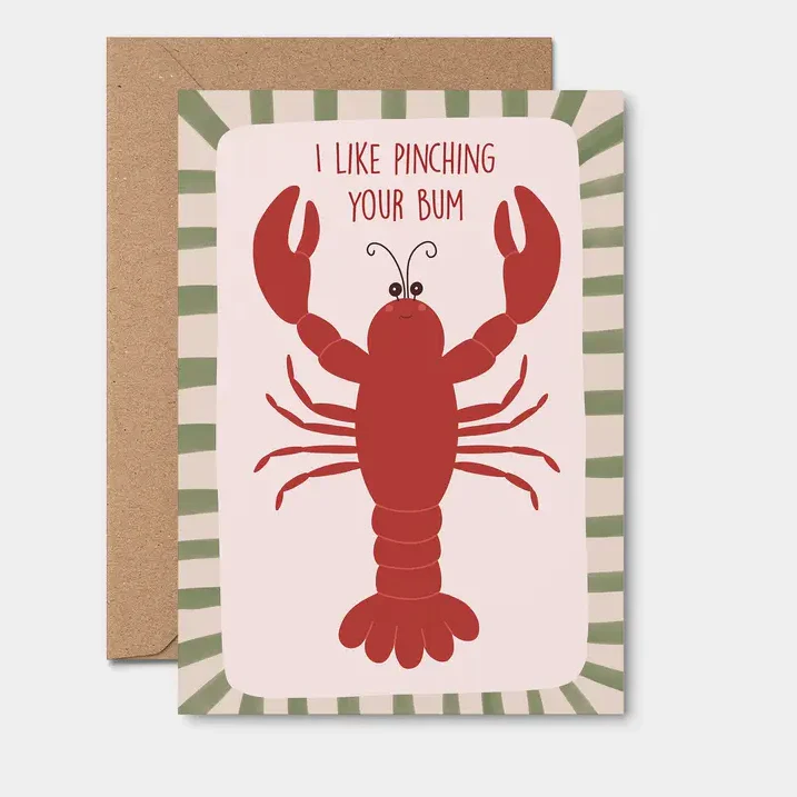 Lobster Love Card