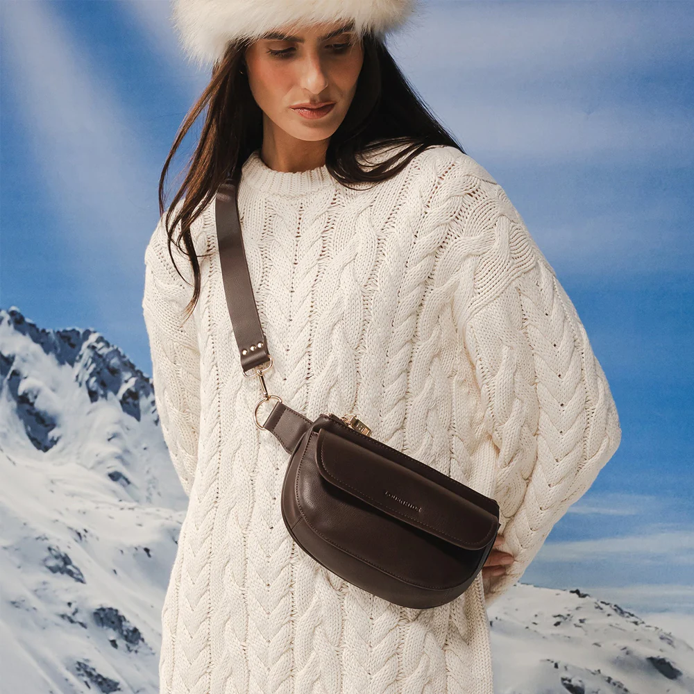 Lola Belt Bag - Chocolate - Image 2