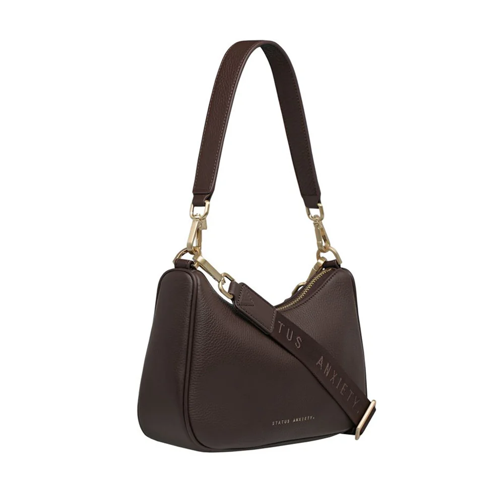 Look Both Ways Bag - Cocoa/Brushed Gold - Image 4