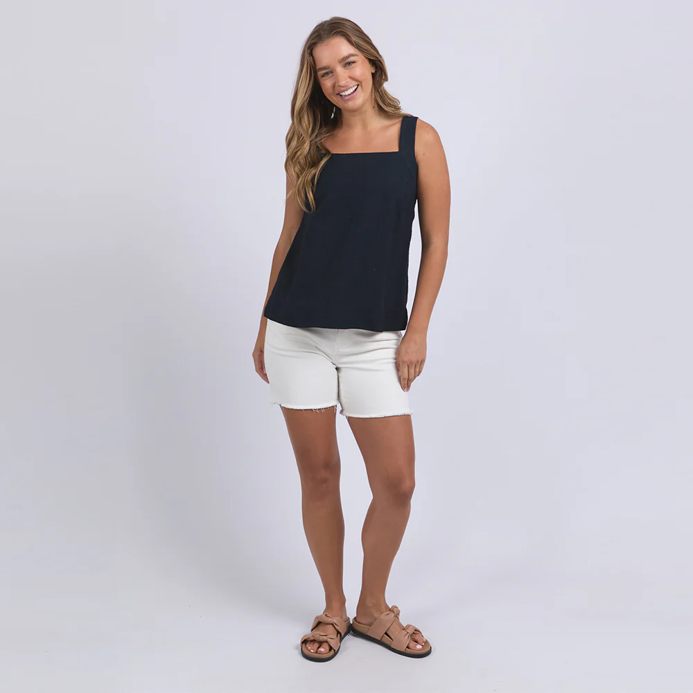 Lourdes Top - Navy - Image 3