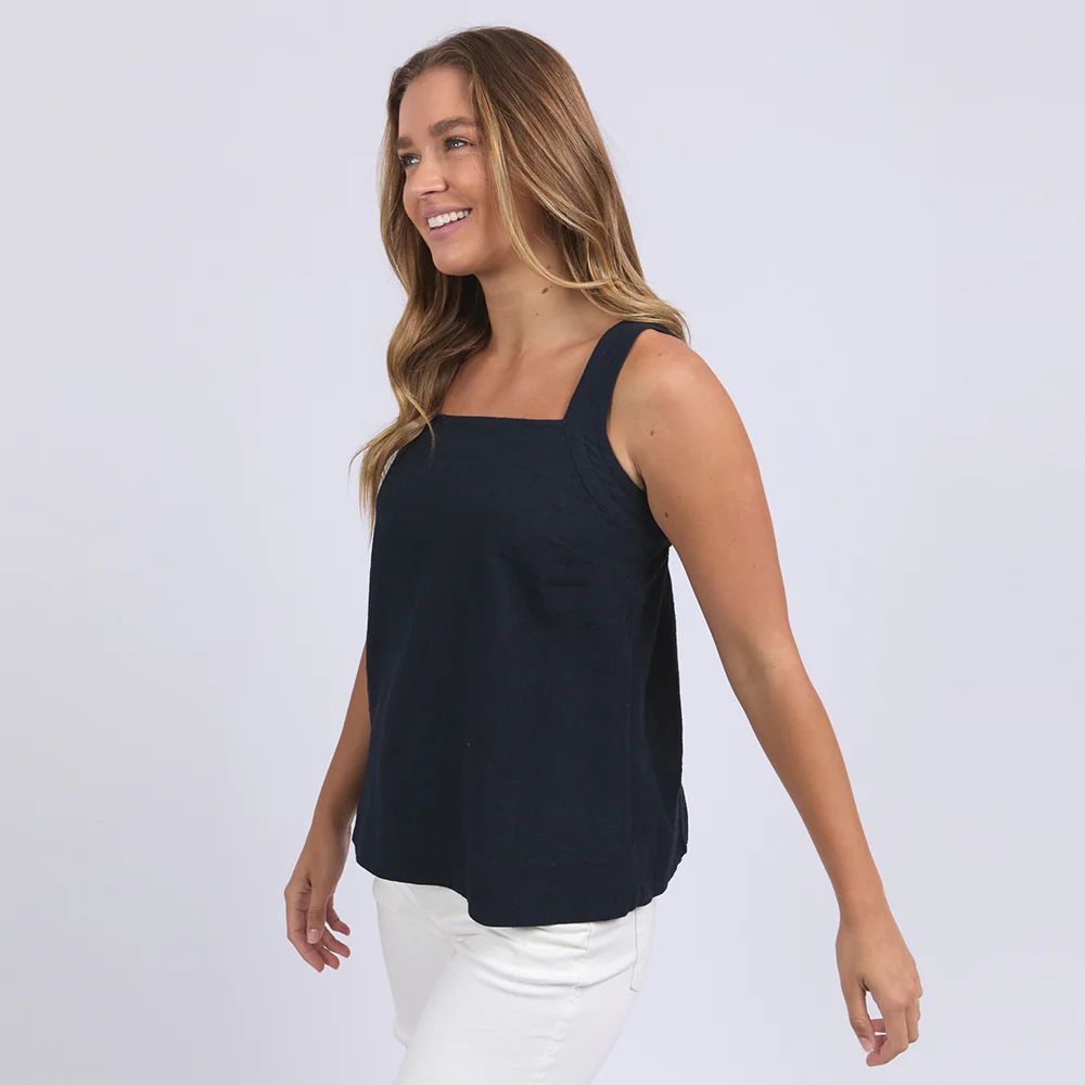 Lourdes Top - Navy - Image 4