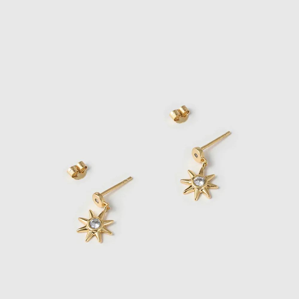 Lune Gold Earring - Image 3