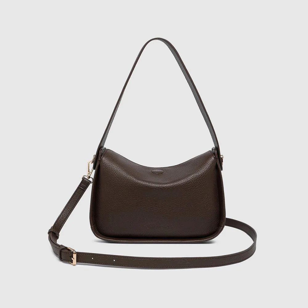 Maddie Shoulder Bag - Chocolate - Image 3
