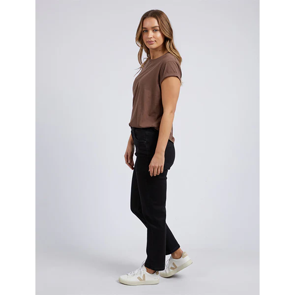 Manly Tee - Chocolate - Image 5