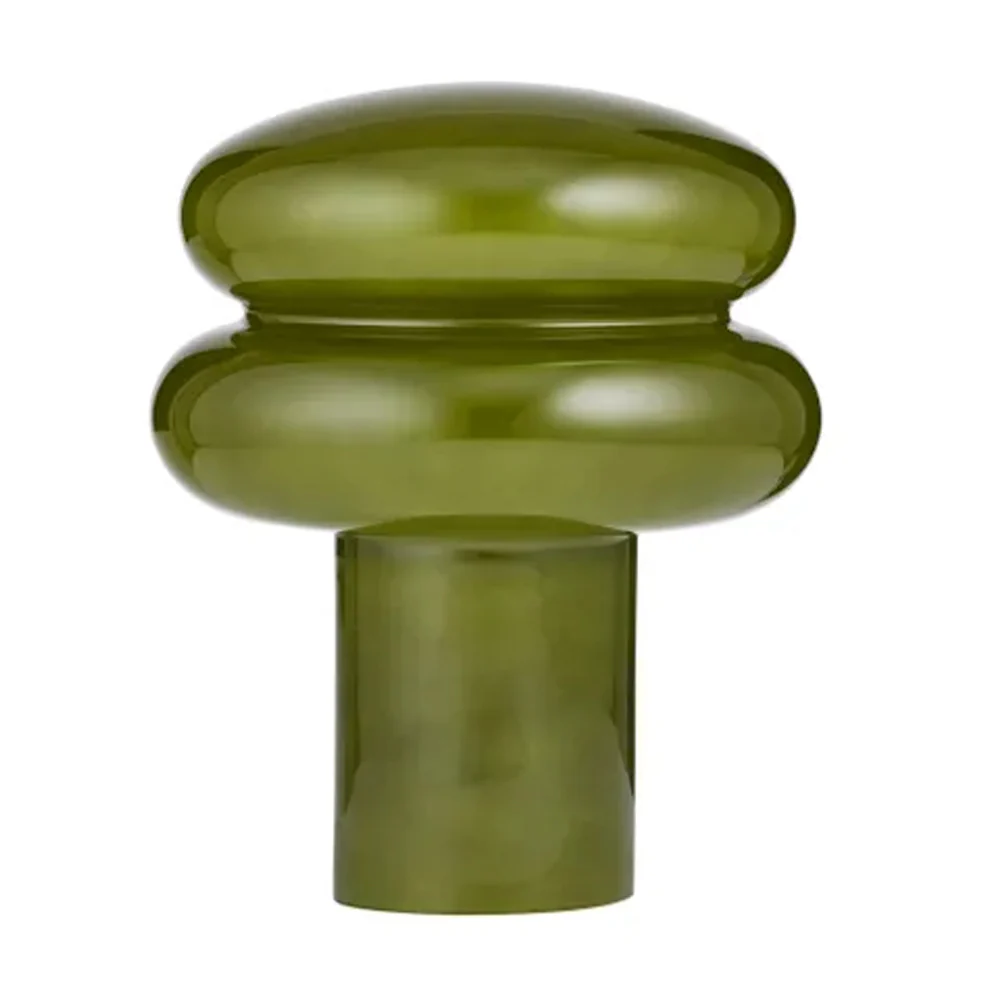 Marc Glass Lamp - Olive