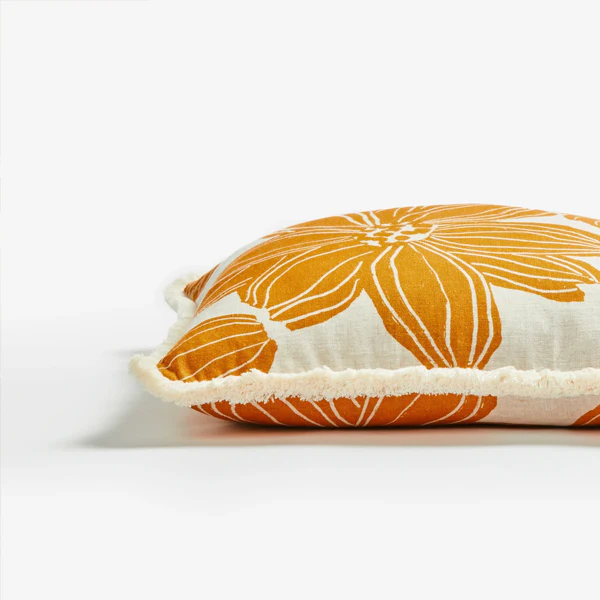 Margot Mustard Cushion 60x60cm - Image 3