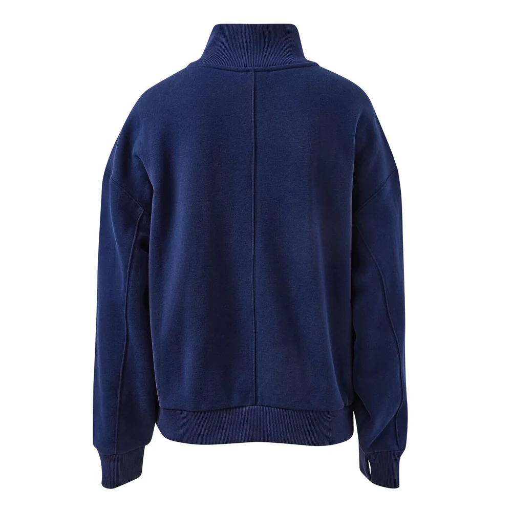 Marli Button Sweat - Heritage Navy - Image 7