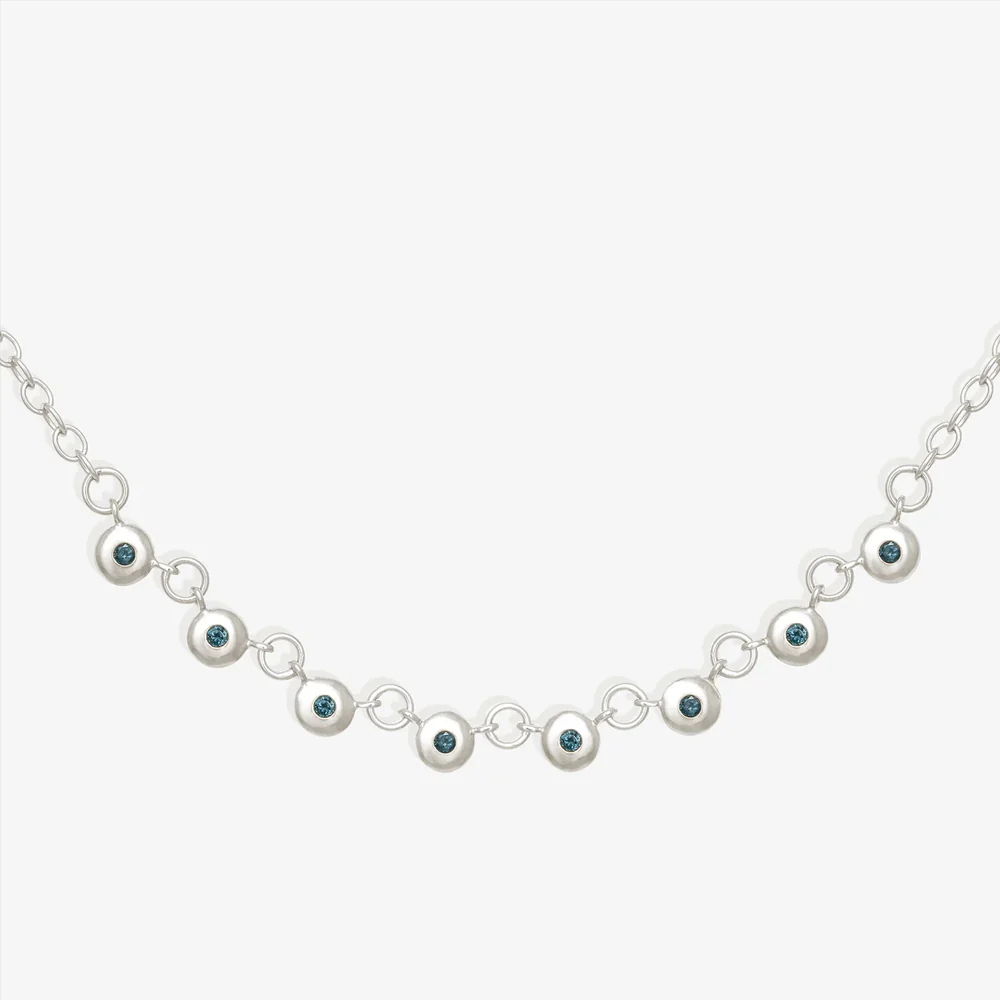 Mavi Chain Necklace Silver