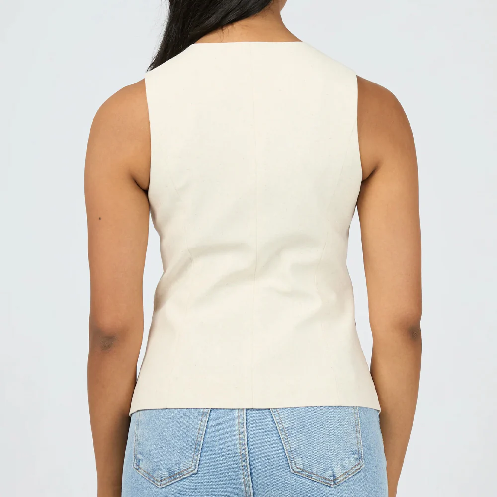 Mavis Vest - Natural - Image 5