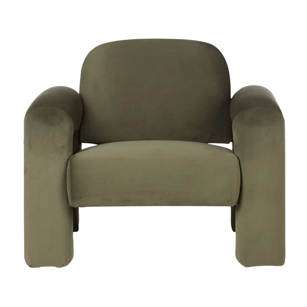 Mia Armchair - Green - Image 3