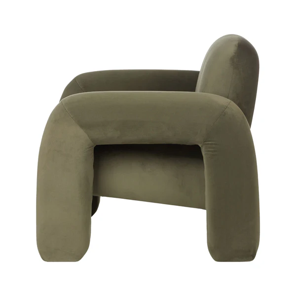 Mia Armchair - Green - Image 4
