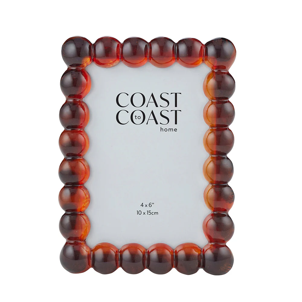 Molong Lucite Frame 4x6" - Amber